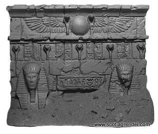 10057 - Unearthed Egyptian Gate - Click Image to Close